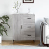 Graues Sideboard Miloslava 69,5x34x90cm (Holz)