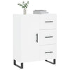 Weißes Sideboard Samiercurea 69,5x34x90cm (Holz)