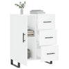 Weißes Sideboard Samiercurea 69,5x34x90cm (Holz)