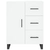 Weißes Sideboard Samiercurea 69,5x34x90cm (Holz)