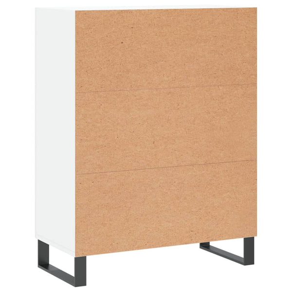 Weißes Sideboard Samiercurea 69,5x34x90cm (Holz)