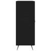 Schwarze Kommode Luci 69,5x34x90cm (Holz)