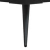Schwarze Kommode Luci 69,5x34x90cm (Holz)