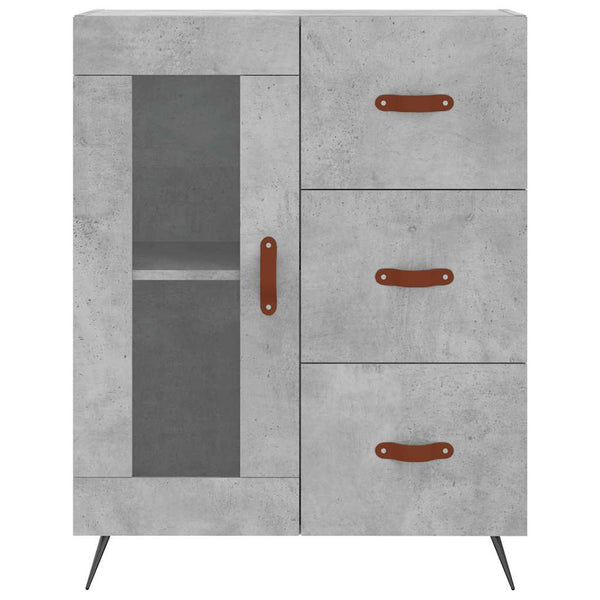 Sideboard Luci in Betonoptik 69,5x34x90cm (Holz)