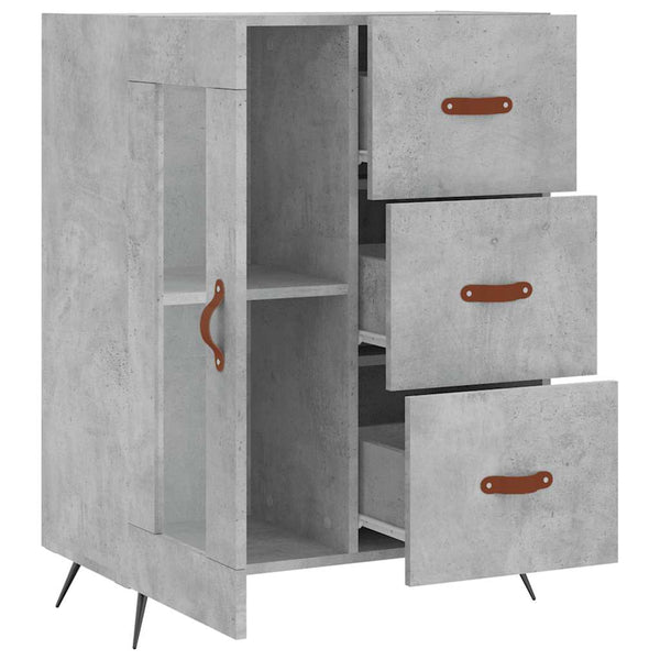 Sideboard Luci in Betonoptik 69,5x34x90cm (Holz)