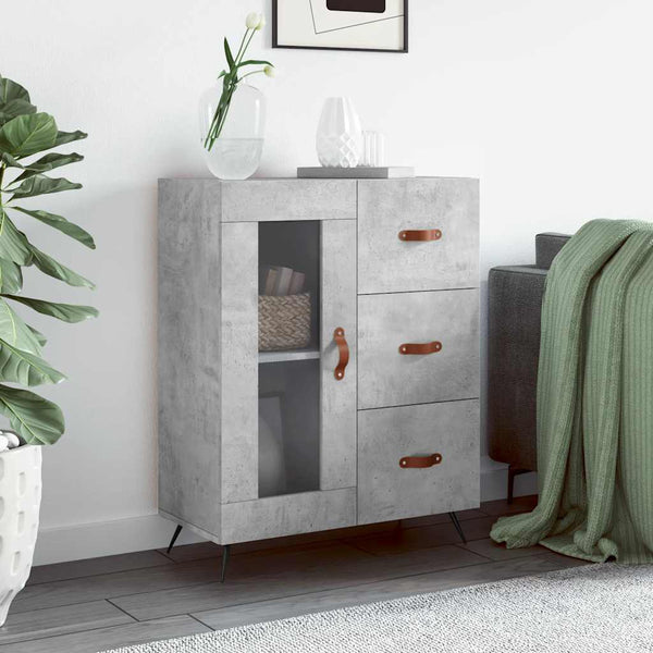 Sideboard Luci in Betonoptik 69,5x34x90cm (Holz)