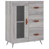 Graues Sideboard Luci 69,5x34x90cm (Holz)