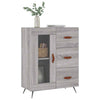 Graues Sideboard Luci 69,5x34x90cm (Holz)