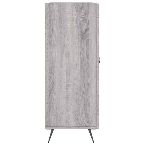 Graues Sideboard Luci 69,5x34x90cm (Holz)