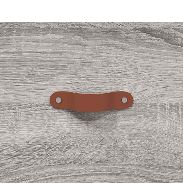 Graues Sideboard Luci 69,5x34x90cm (Holz)
