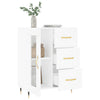 Weißes Sideboard Tachisor 69,5x34x90cm (Holz)