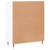 Weißes Sideboard Tachisor 69,5x34x90cm (Holz)