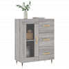 Graues Sideboard Tachisor 69,5x34x90cm (Holz)