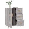 Graues Sideboard Tachisor 69,5x34x90cm (Holz)