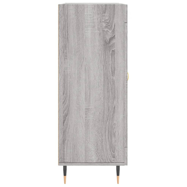 Graues Sideboard Tachisor 69,5x34x90cm (Holz)