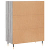 Graues Sideboard Tachisor 69,5x34x90cm (Holz)