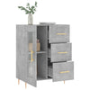Betongraue Kommode Georgica 69,5x34x90cm (Holz)