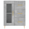 Betongraue Kommode Georgica 69,5x34x90cm (Holz)