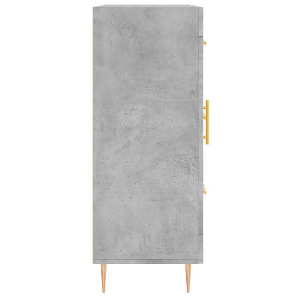Betongraue Kommode Georgica 69,5x34x90cm (Holz)