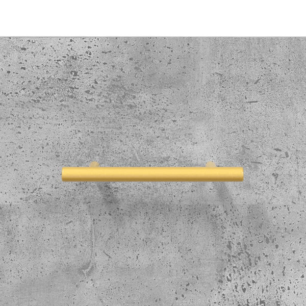 Betongraue Kommode Georgica 69,5x34x90cm (Holz)