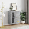 Betongraue Kommode Georgica 69,5x34x90cm (Holz)