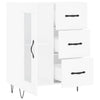 Weißes Sideboard Nastaluta 69,5x34x90cm (Holz)
