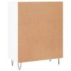 Weißes Sideboard Nastaluta 69,5x34x90cm (Holz)