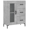 Betongraues Sideboard Emill 69,5x34x90cm (Holz)