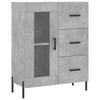 Betongraues Sideboard Medina 69,5x34x90cm (Holz)