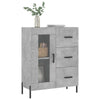 Betongraues Sideboard Medina 69,5x34x90cm (Holz)