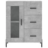 Betongraues Sideboard Medina 69,5x34x90cm (Holz)