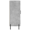 Betongraues Sideboard Medina 69,5x34x90cm (Holz)