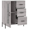 Graues Sideboard Medina 69,5x34x90cm (Holz)