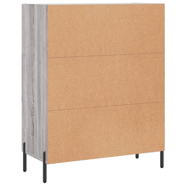 Graues Sideboard Medina 69,5x34x90cm (Holz)
