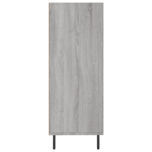 Harmaa hyllykaappi Rumi 69,5x32,5x90cm (puinen)