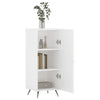 Weißes Sideboard Prohan 34,5x34x90cm (Holz)