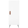 Weißes Sideboard Prohan 34,5x34x90cm (Holz)
