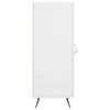 Weißes Sideboard Prohan 34,5x34x90cm (Holz)