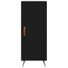 Schwarzes Sideboard Prohan 34,5x34x90cm (Holz)