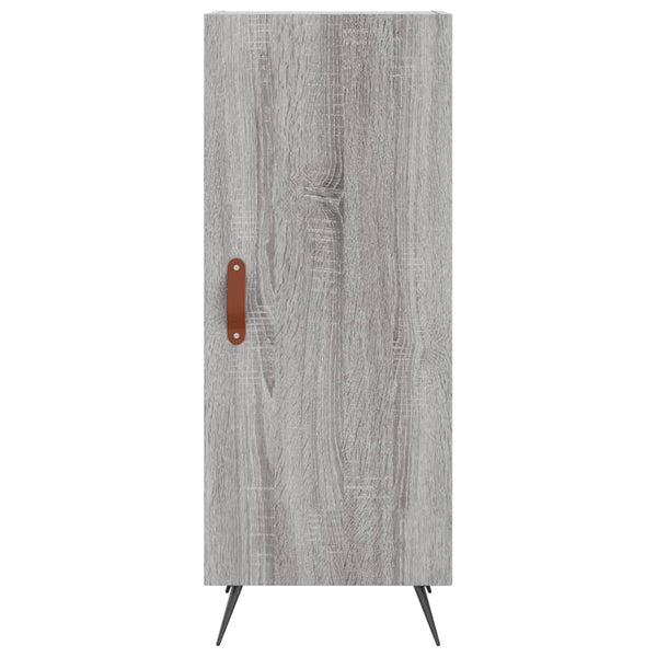 Graues Sideboard Prohan 34,5x34x90cm (Holz)