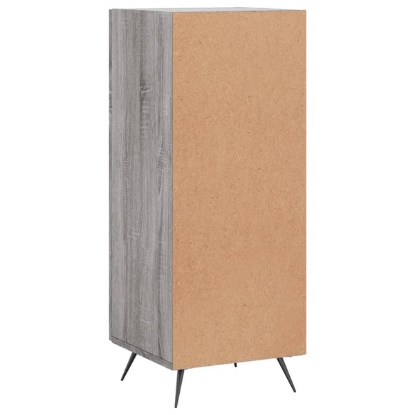 Graues Sideboard Prohan 34,5x34x90cm (Holz)