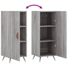 Graues Sideboard Prohan 34,5x34x90cm (Holz)
