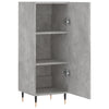 Betongraues Sideboard Gerhald 34,5x34x90cm (Holz)