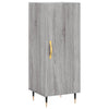 Graues Sideboard Gerhald 34,5x34x90cm (Holz)