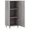 Graues Sideboard Gerhald 34,5x34x90cm (Holz)