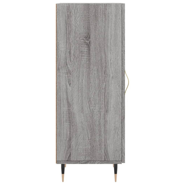 Graues Sideboard Gerhald 34,5x34x90cm (Holz)