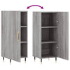 Graues Sideboard Gerhald 34,5x34x90cm (Holz)