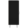 Schwarzes Sideboard Egido 34,5x34x90cm (Holz)