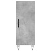 Sideboard Egido aus betongrauem Holz, 34,5x34x90cm