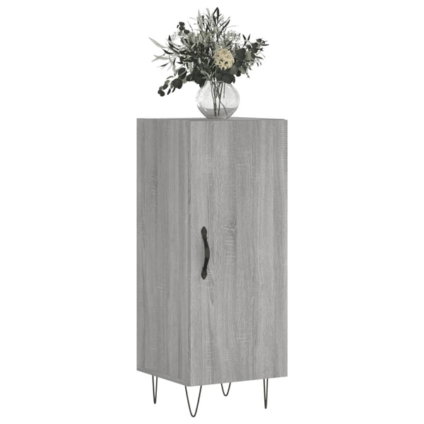 Graues Sideboard Egido 34,5x34x90cm (Holz)